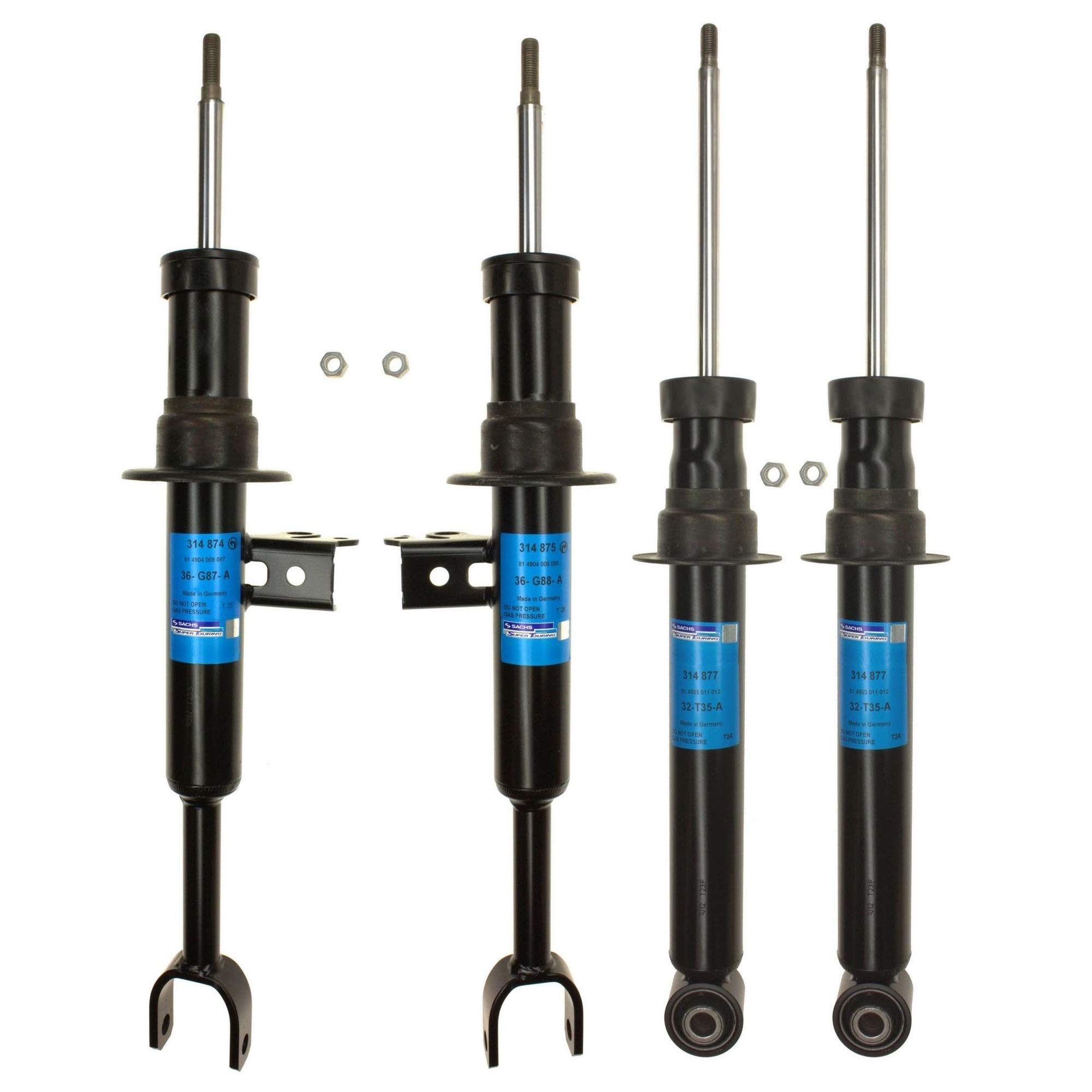 Amazon.com: Sachs Front & Rear Shock Absorbers Kit For BMW F10